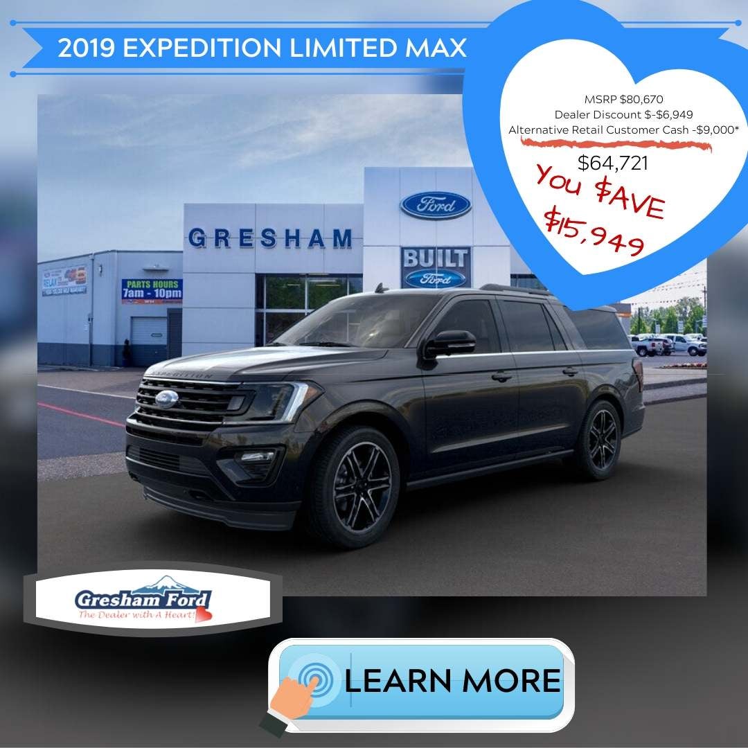 2019 Ford Expedition Finance Deal
