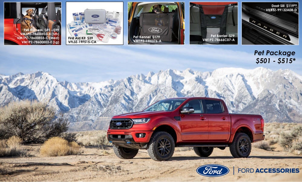 Ford Ranger Pet Package Accessory Discount at Gresham Ford