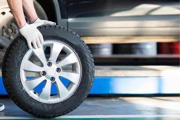 Wheel and Tire Inspection on Certified PreOwned Cars for Sale at Gresham Ford