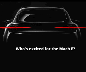 Who's excited for the Mach E_