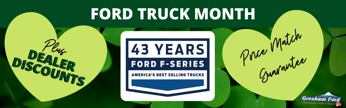 Truck Month at Gresham Ford with Dealer Discounts