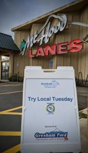 Mt Hood Lanes at Try Local First Sponsored by Gresham Ford