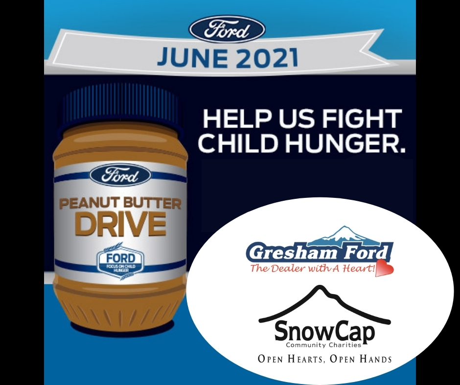Ford Peanut Butter Drive at Gresham Ford