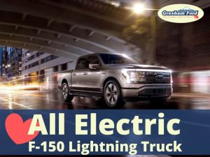 all electric F-150 Lightning at Gresham Ford