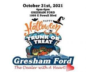 Gresham Ford Halloween Trunk or Treat