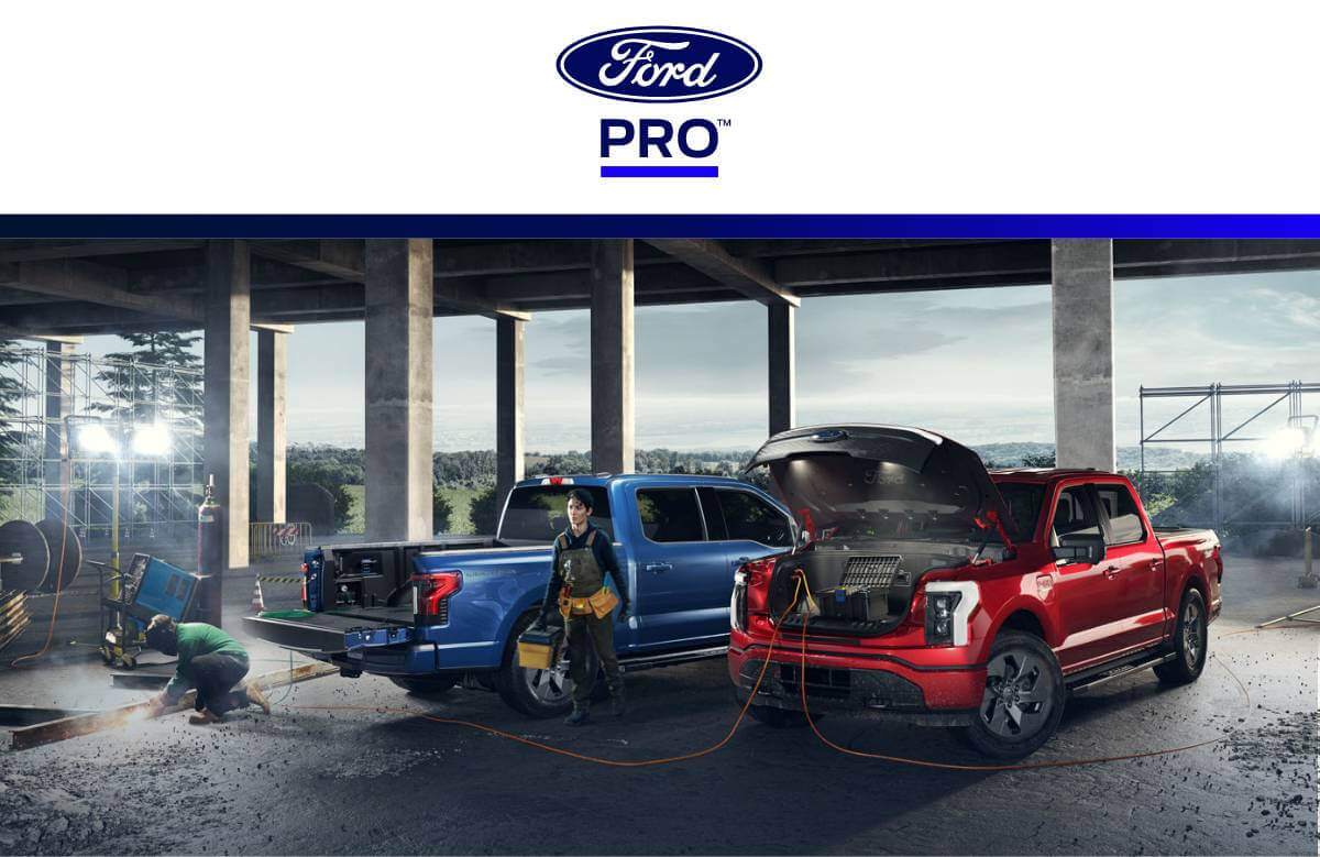 Electric Work Trucks and Vans from Ford Pro and the Gresham Commercial Vehicle Center
