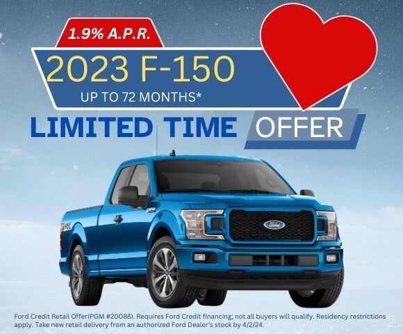 Low Interest Offer on New F-150 from Ford Credit
